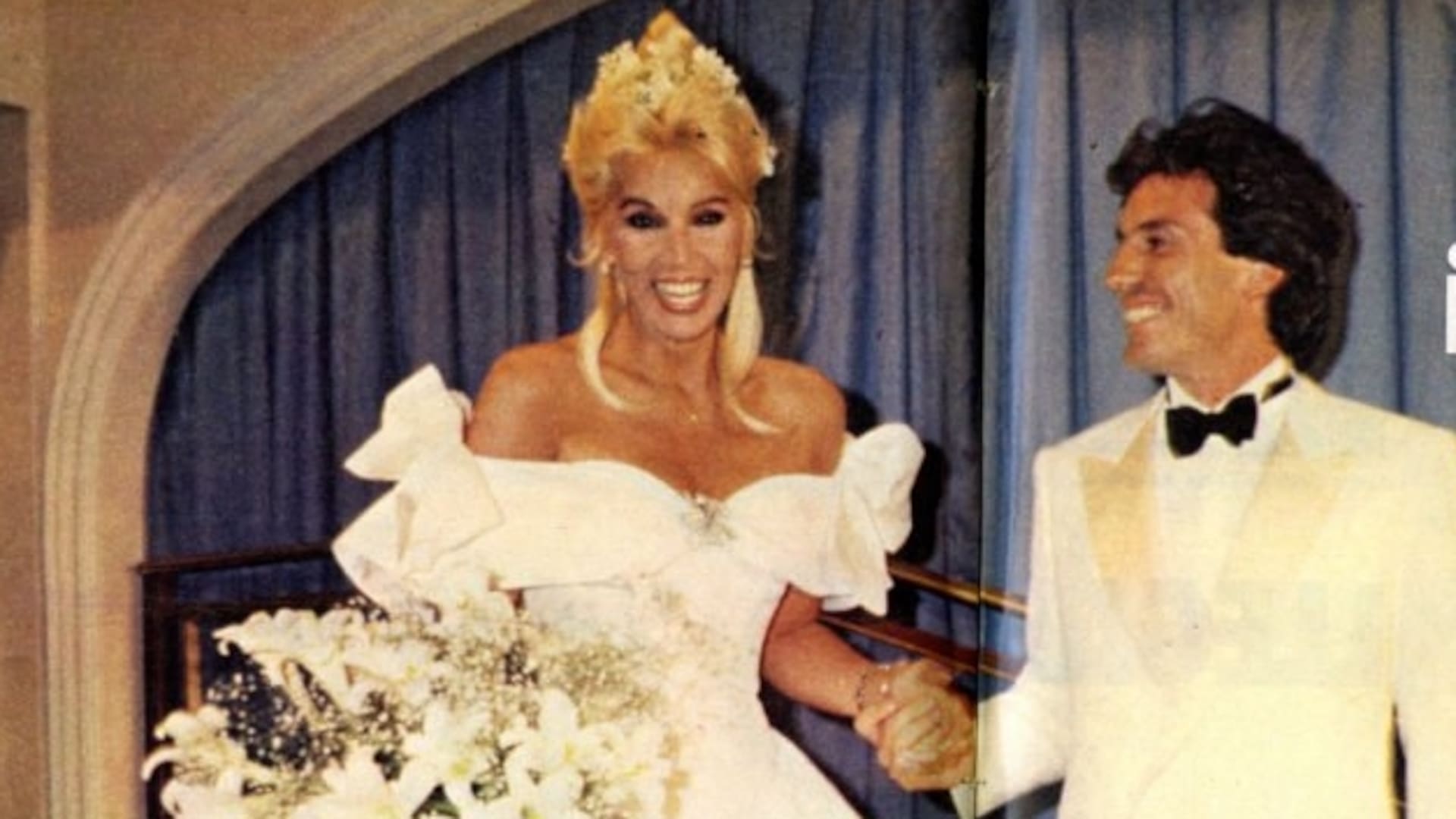 Susana Giménez se casó con Huberto Roviralta el 5 de diciembre de 1988