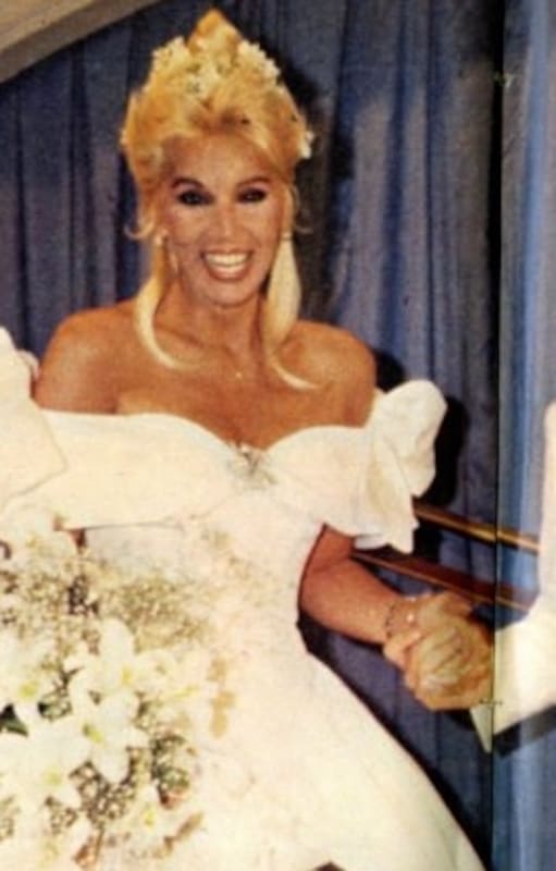 Susana Giménez se casó con Huberto Roviralta el 5 de diciembre de 1988