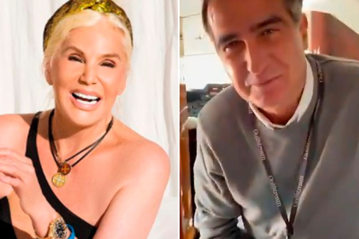 Susana Giménez se tomó un avión y se sorprendió al notar que el piloto era Antonio Laje