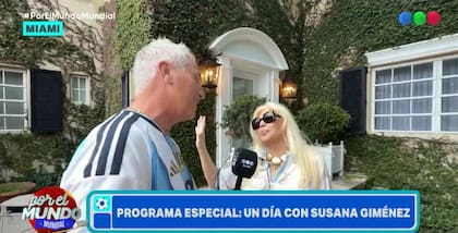 Susana Giménez volvió a la pantalla de Telefe