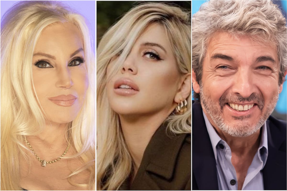 Susana Gimenez, Wanda Nara y Ricardo Darín recibirán 2022 juntos