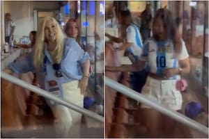 Susana Giménez y Anto Roccuzzo dieron el presente en el encuentro de la selección argentina