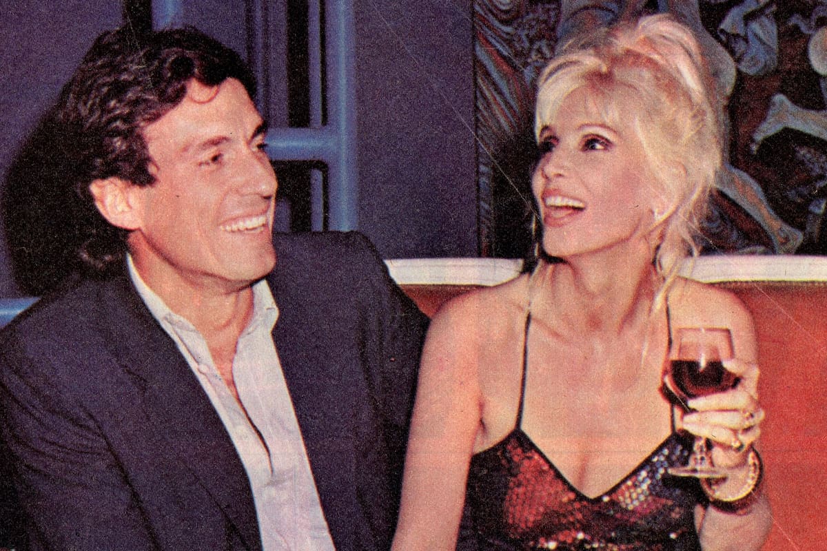 Susana Giménez y Huberto Roviralta en Paladium