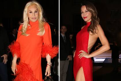 Susana Gimenez y Pampita Ardohain se cruzaron en la gala de Personajes del Año de la Revista Gente e intercambiaron algunas palabras