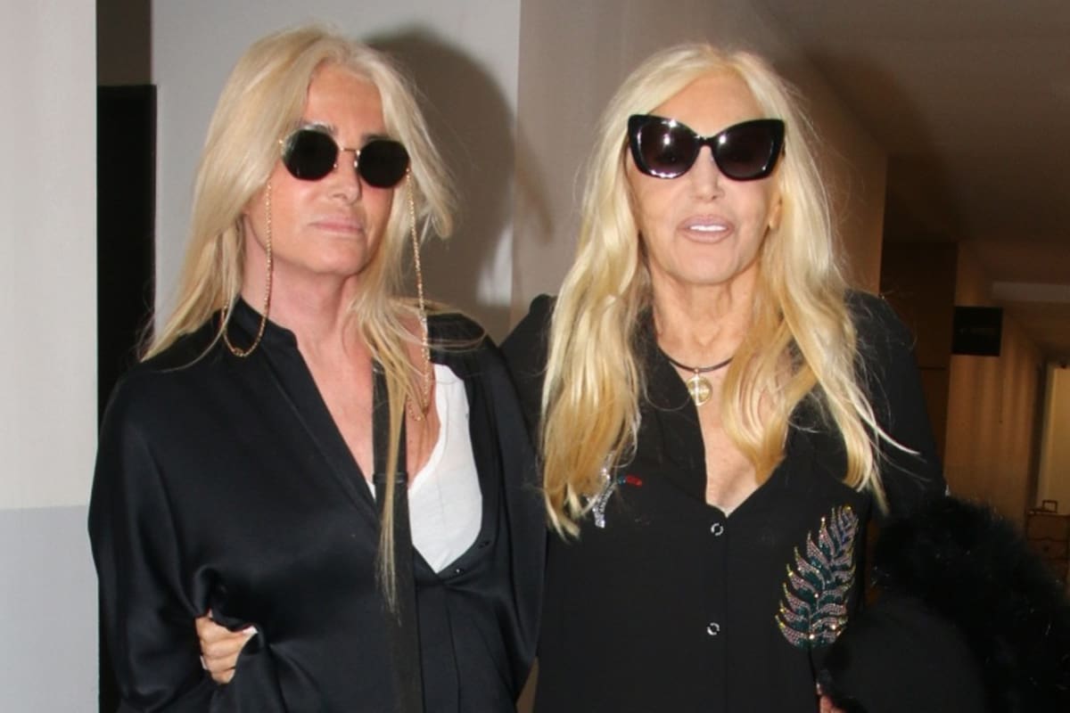 Susana Giménez y su hija Mecha en Ezeiza