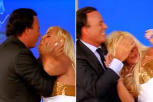 Susana Giménez y un incómodo momento con Julio Iglesias en una entrevista de 2005