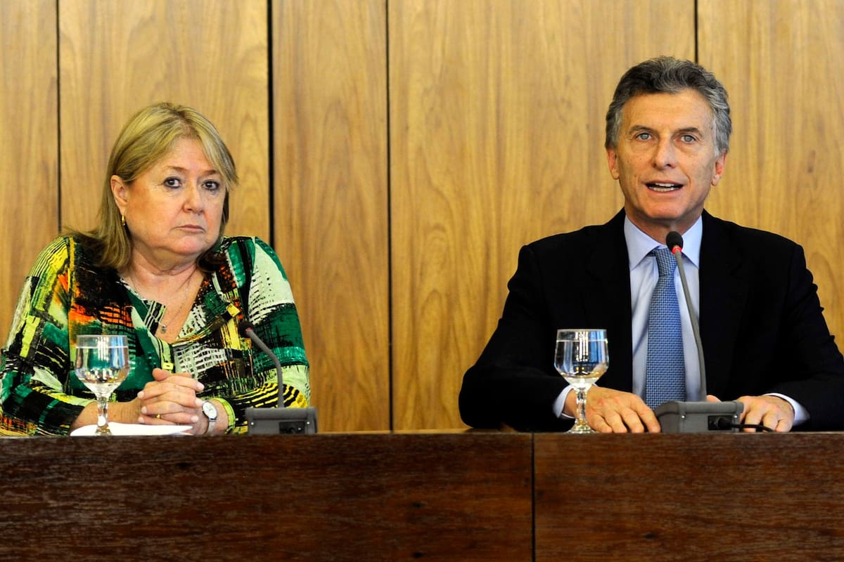 Susana Malcorra y Mauricio Macri