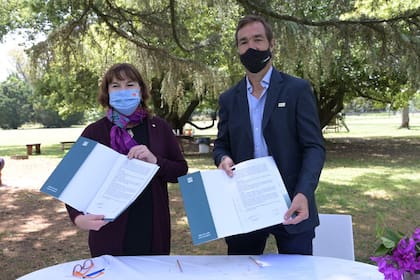 Susana Mirassou y David Roggero