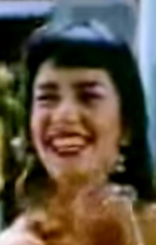 Susana Romero en la publicidad de cigarrillos Jockey Club