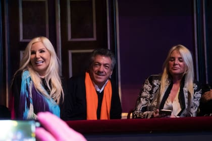 Susana se emocionó viendo a Martín Bossi en el teatro