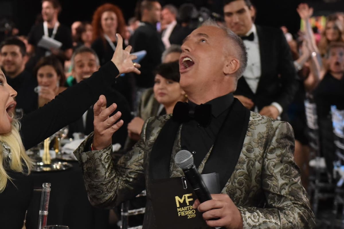 Lizy Tagliani y Marcelo Tinelli
