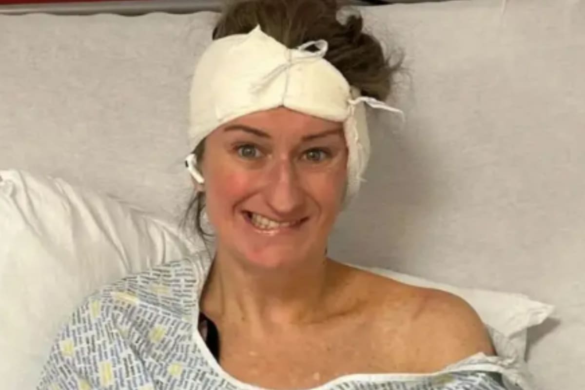 Susannah Morgan se despertó de la cirugía con una parálisis temporal en el rostro