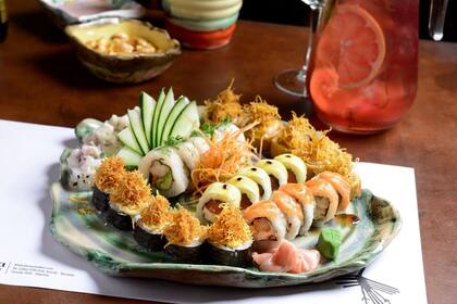 Sushi como el de La Causa Nikkei está entre las opciones de la BAFoodWeek
