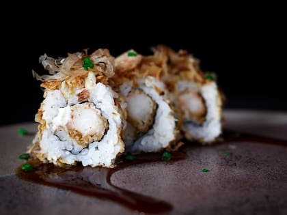 Sushi nikkei en Olivos