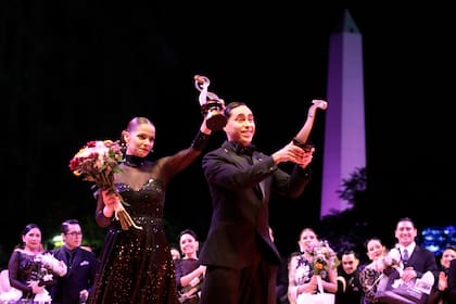 Suyay y Jhonny, los ganadores del Mundial de Tango en la categoría Tango pista