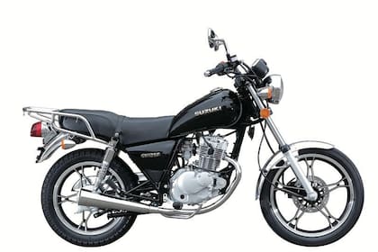 Suzuki GN 125, nuevo modelo que ensamblará Motomel en el país.