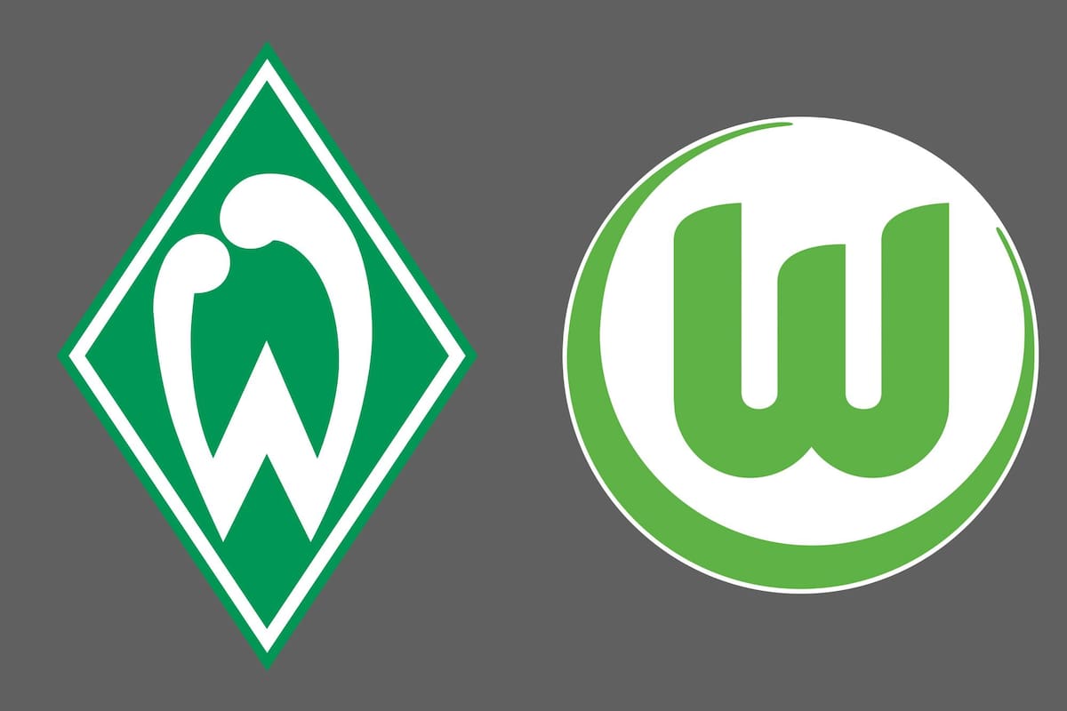 SV Werder Bremen y VfL Wolfsburg disputaron uno de los encuentros de la jornada del fútbol aleman