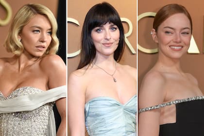 Sydney Sweeney, Dakota Johnson y Emma Stone lucieron sus looks en la gala de los Governors Awards