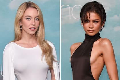 Sydney Sweeney y Zendaya, en el estreno de la tercera temporada de Euphoria