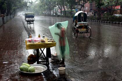 Syed Mahabubul Kader ganó un premio por "Lluvia en las calles"