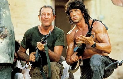 Sylvester Stallone como Rambo