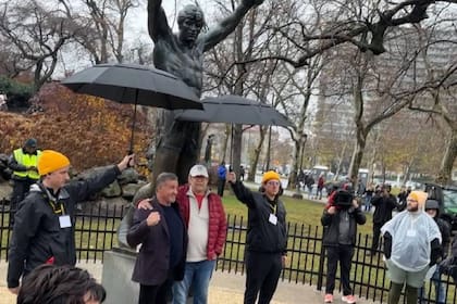 Sylvester Stallone fue reconocido en Philadelphia