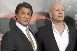 Sylvester Stallone, preocupado por su amigo Bruce Willis, con quien tuvo roces antes del rodaje de la tercera entrega de Los indestructibles