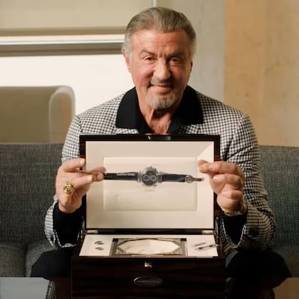 Sylvester Stallone subastará 11 relojes de su colección personal en una venta de Sotheby's en Nueva York el 5 de junio