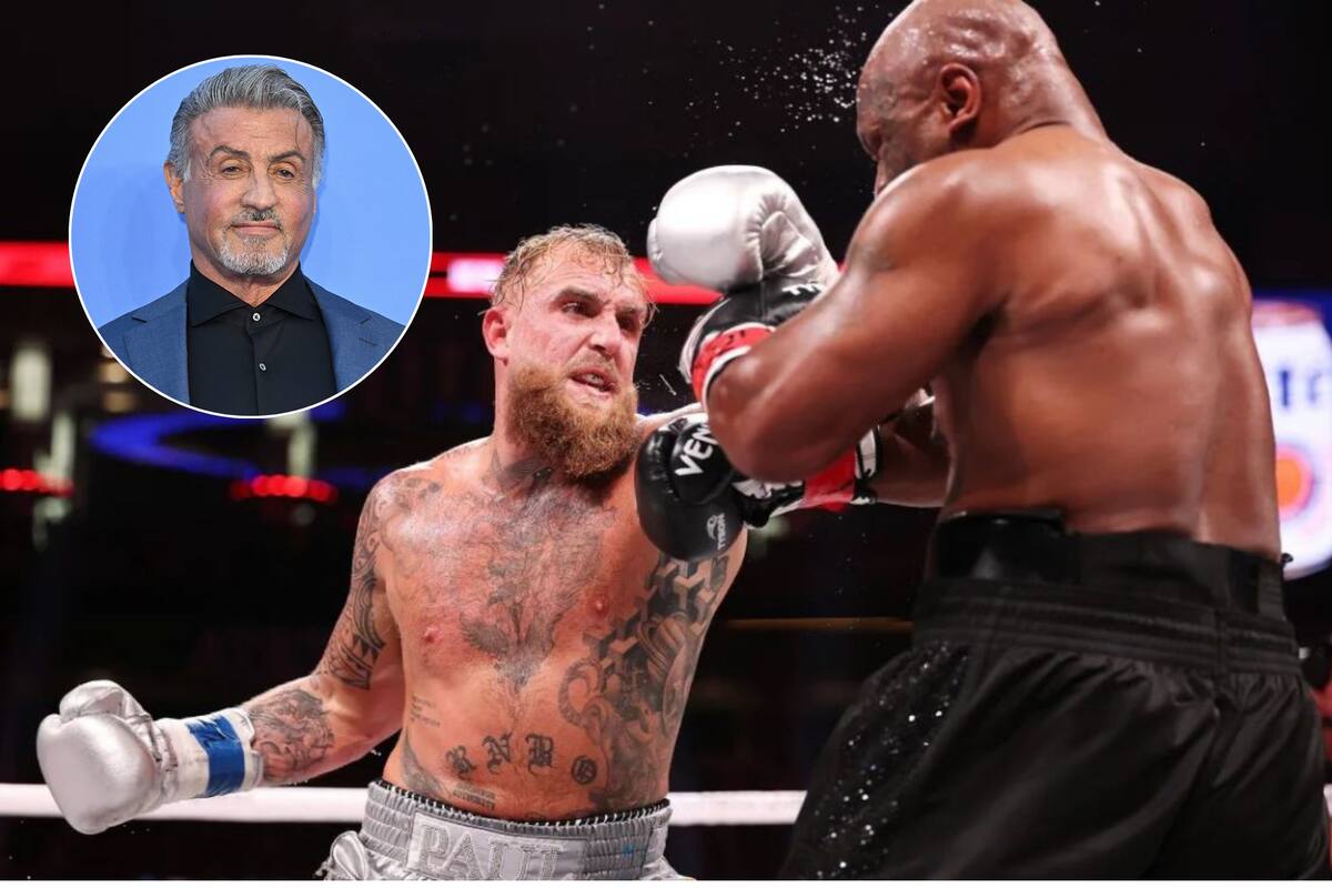 Sylvester Stallone utilizó Instagram para defender a Tyson y criticar la actitud de Jake Paul tras la pelea