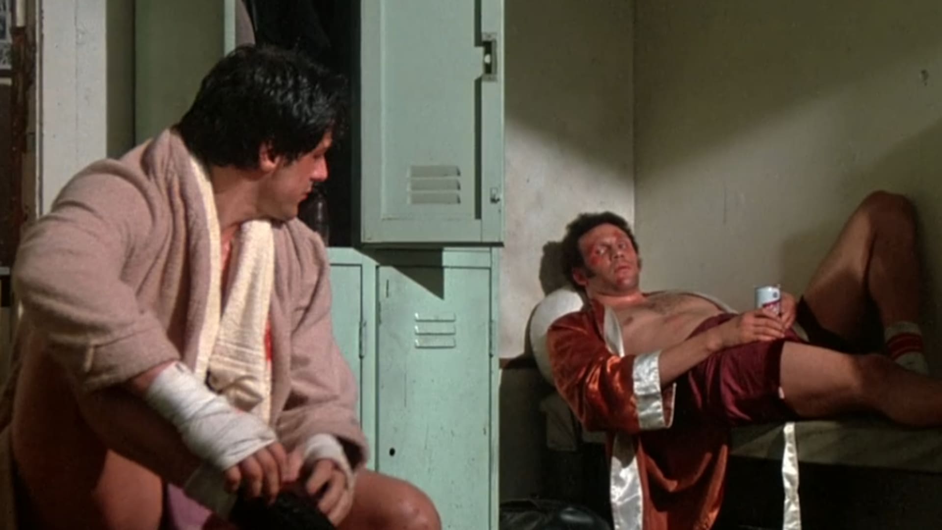 Sylvester Stallone y el argentino Pedro Lovell