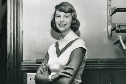 Sylvia Plath, autora de "La campana de cristal"