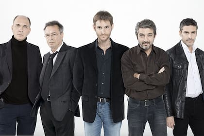 Szifrón, con parte de su destacado elenco