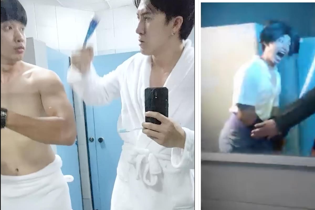 S´pore se hizo viral por su imitación de la corrida del personaje Naruto