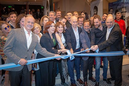 Los Rottemberg, Tomás y Carlos, en la reapertura del Tabarís Comafi