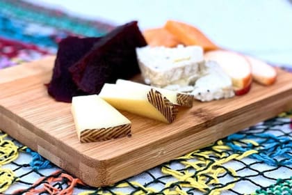 Tabla de quesos y dulce de membrillo