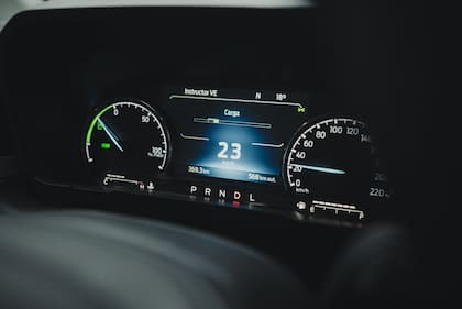 Tablero digital de la Ford Maverick
