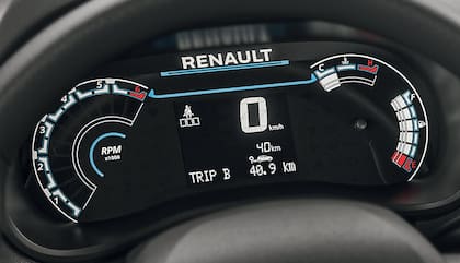 Tablero instrumental del nuevo Kwid