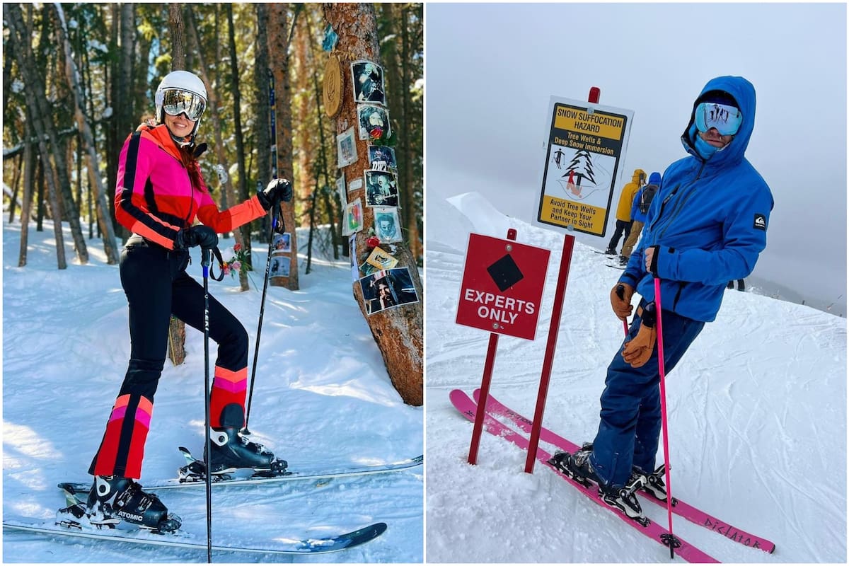 Tacho Riera y Débora Bello se mostraron juntos en Aspen