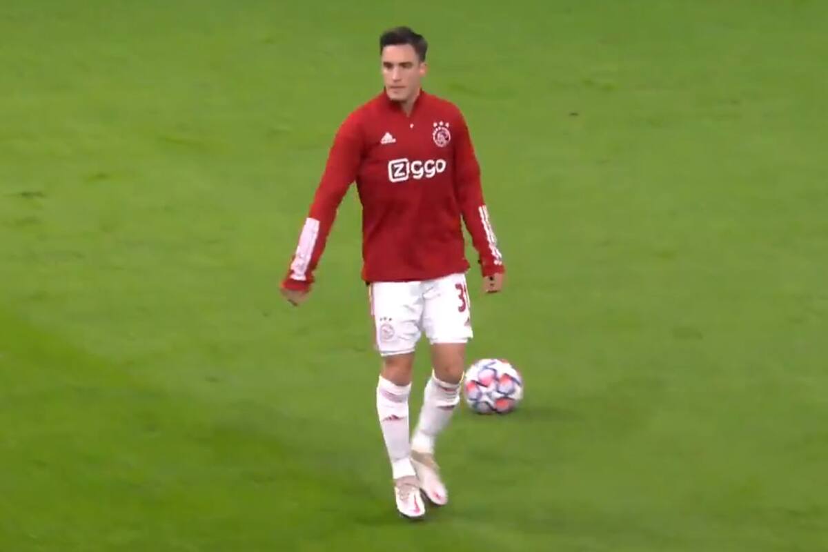 Tagliafico recreó un histórico calentamiento de Diego