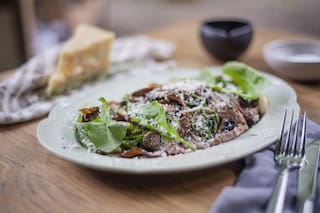 Tagliatta de Ternera y Hongos