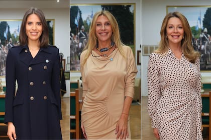 Taina Laurino, Amalia Amoedo y Nunzia Locatelli