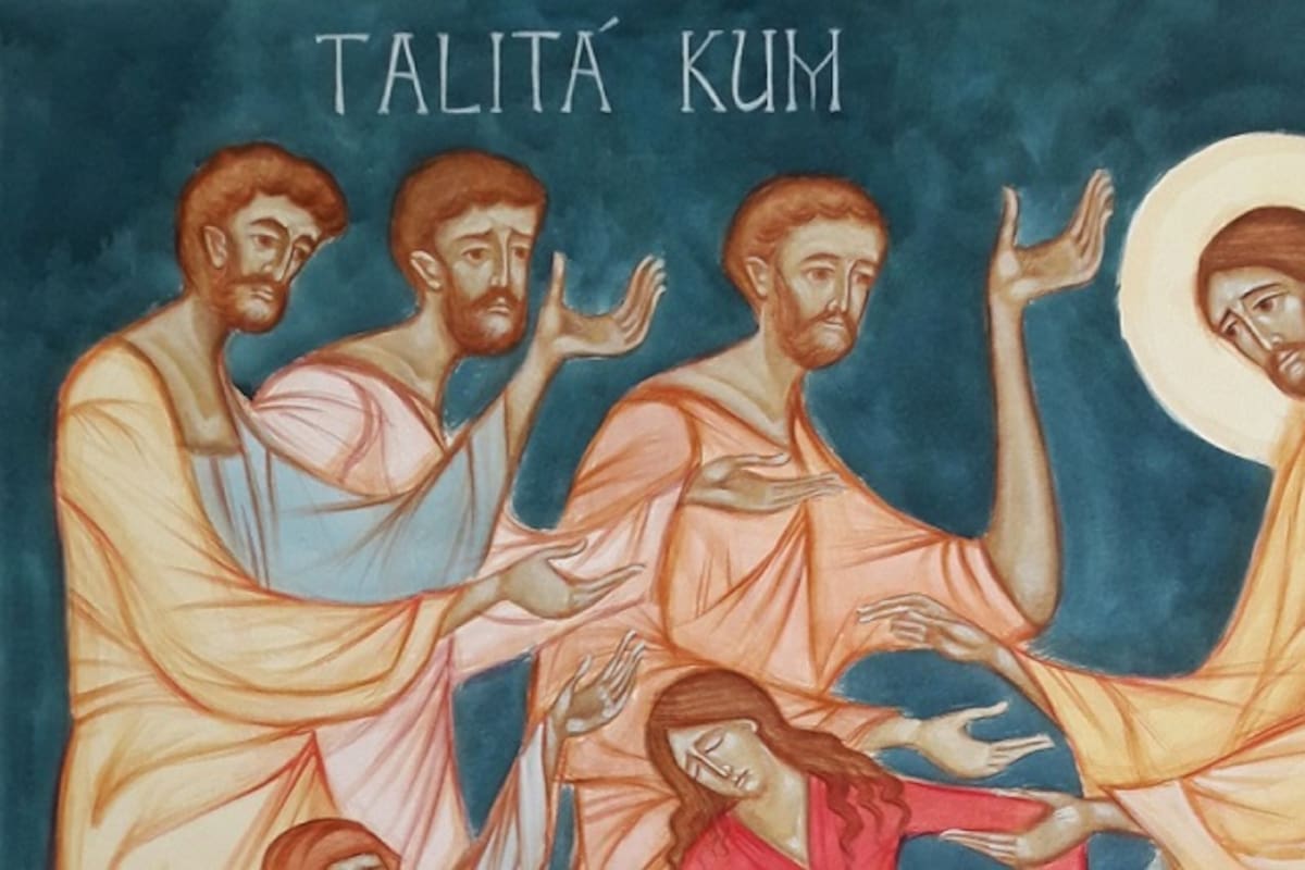 "Talitá kum" (en arameo, "Niña, levántate"). Gentileza Emmanuel Cusnaider
