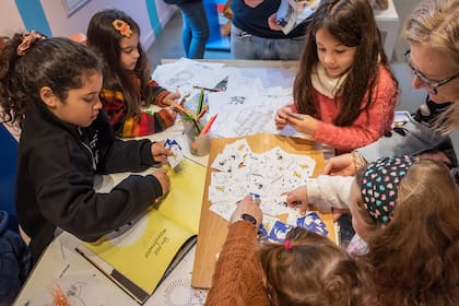 Taller creativo en el Recoleta
