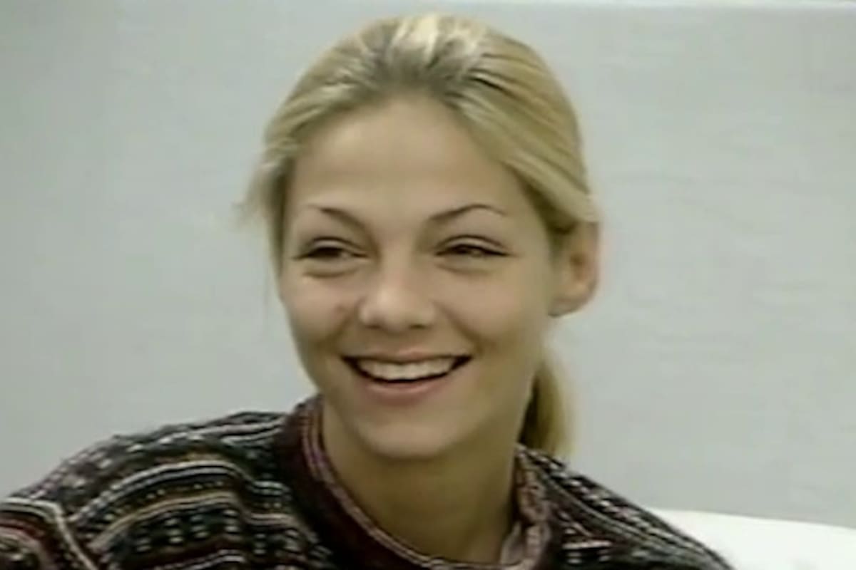 Tamara Paganini durante la edición 2001 de Gran Hermano