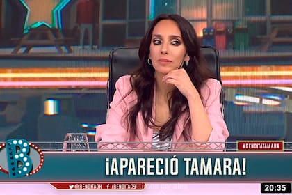Tamara Pettinato, en su primera aparición en Bendita tras el escándalo de los videos con el expresidente Alberto Fernández