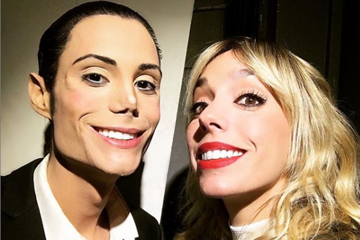 Tamara Pettinato junto a su hermano Felipe, en una de las tantas fotos que comparten juntos en sus redes sociales