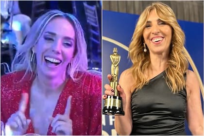 Tamara Pettinato y su reacción tras perder el Martín Fierro