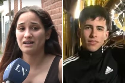 Tamara y su hermano Santiago