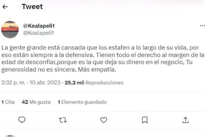 También hubo usuarios que comprendieron la actitud de la clienta de la heladería donde trabaja Aylen
