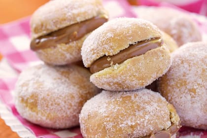 También las podés rellenar con crema pastelera o mermelada